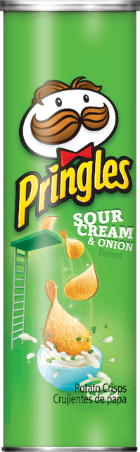 Kellogg  Pringles Sour Cream & Onion 1
