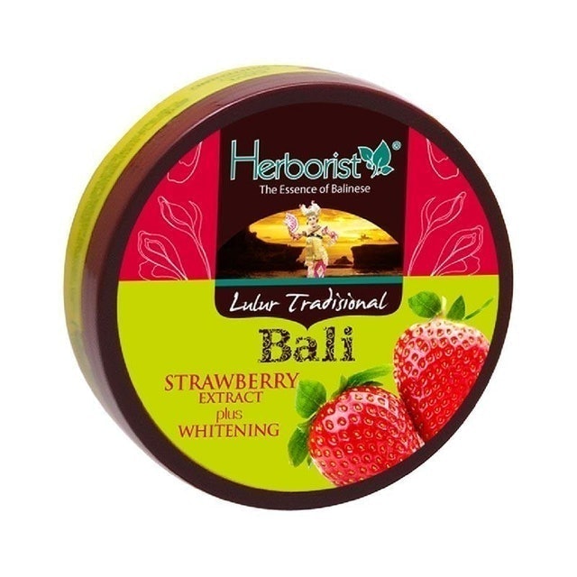 Herborist  Lulur Tradisional Bali Strawberry  1