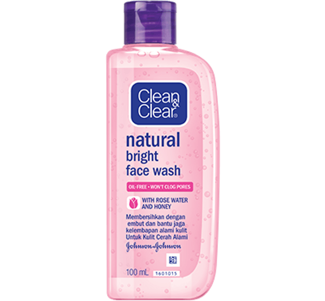Johnson & Johnson Clean & Clear Natural Bright Face Wash 1