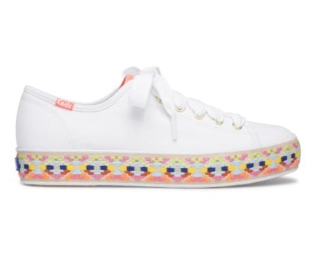 Keds Rifle Paper Co. Triple Kick Rosalie Embroidered Jute 1のサムネイル