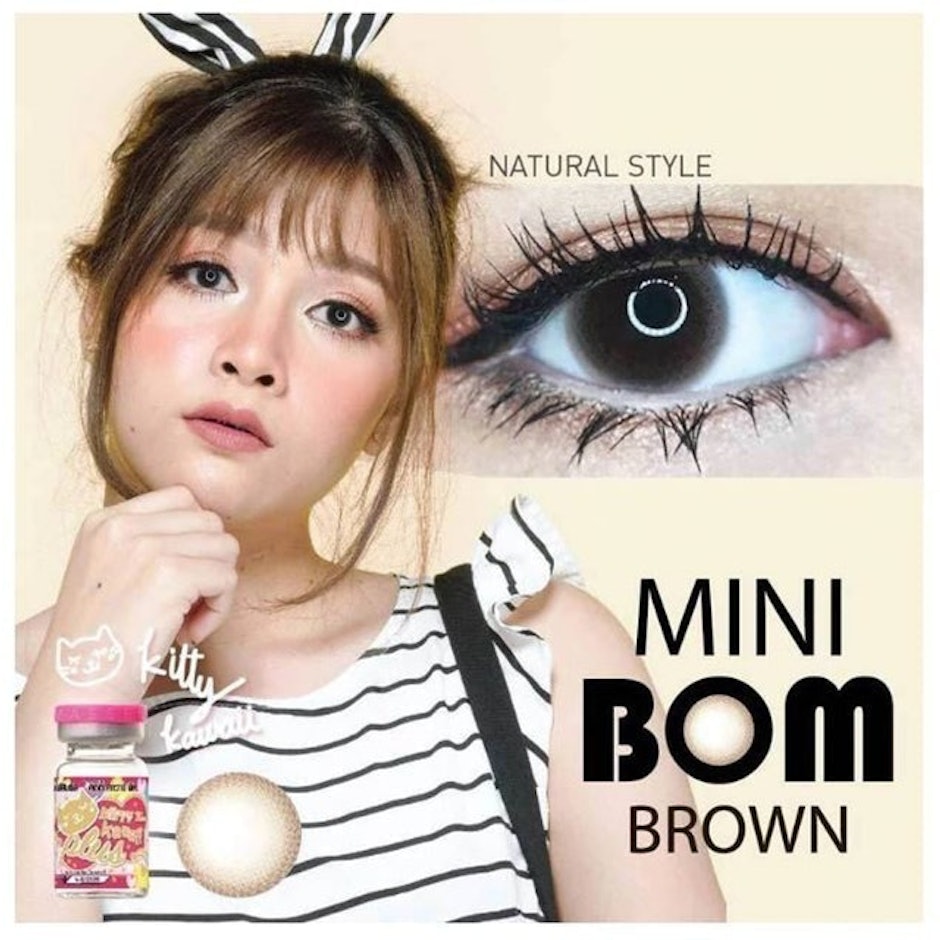 Kitty Kawaii Mini Bom Brown translation missing: id.activerecord.decorators.item_part_image/alt