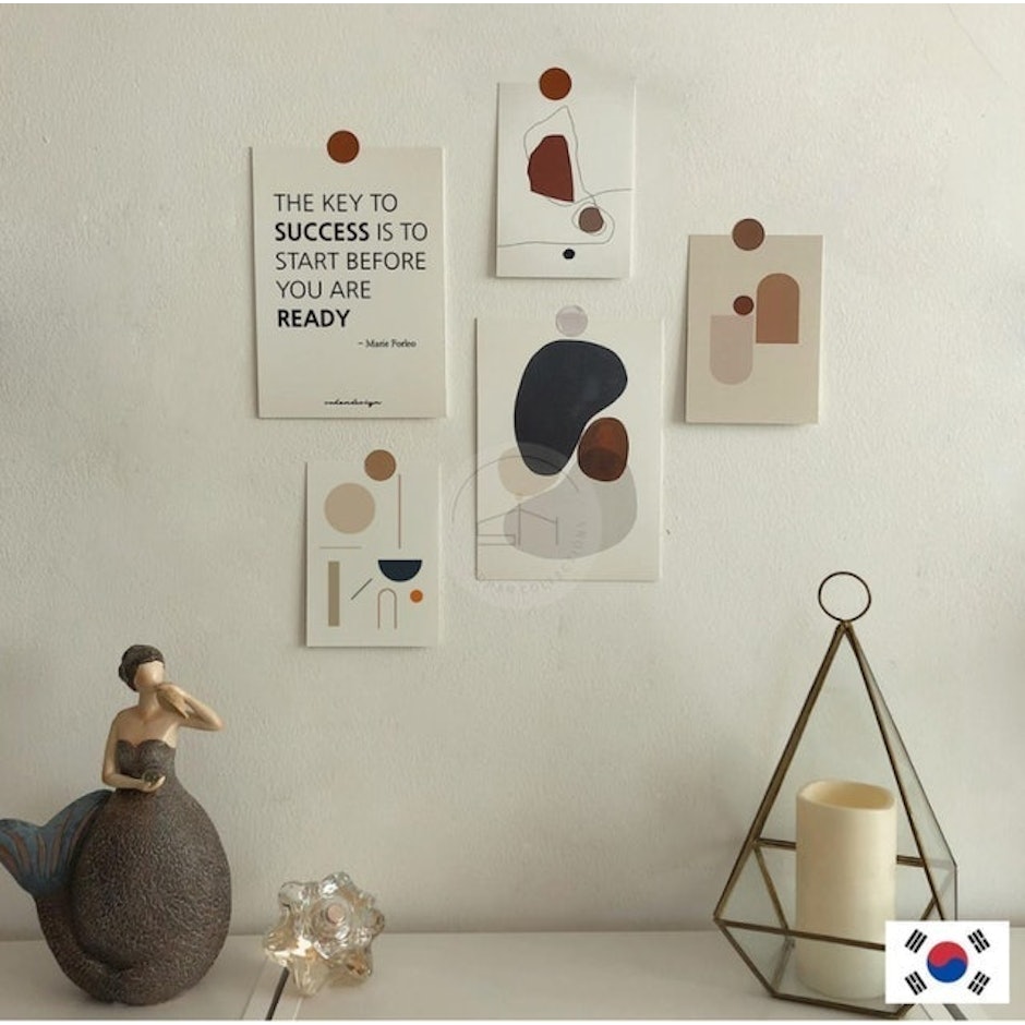 Sohan Collections Korean Wallposter Aesthetict “Geometric package” translation missing: id.activerecord.decorators.item_part_image/alt