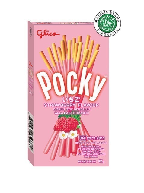 Glico Pocky Strawberry 1