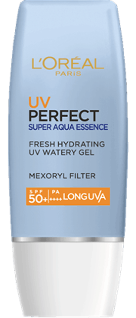 L'Oreal Paris  UV Perfect Super Aqua Essence SPF50|PA++++ 1