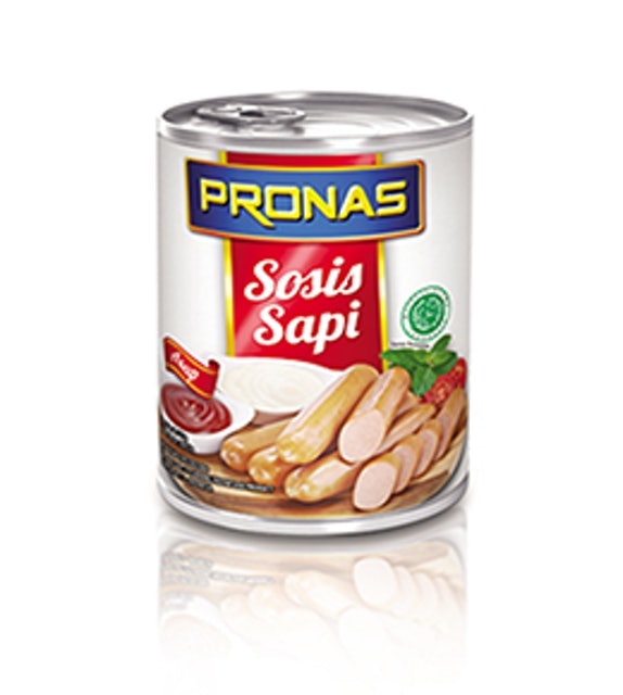 Pronas Indonesian Canned Beef Sausage 1