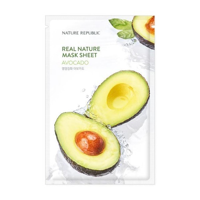 Nature Republic  Real Nature Avocado Mask Sheet 1