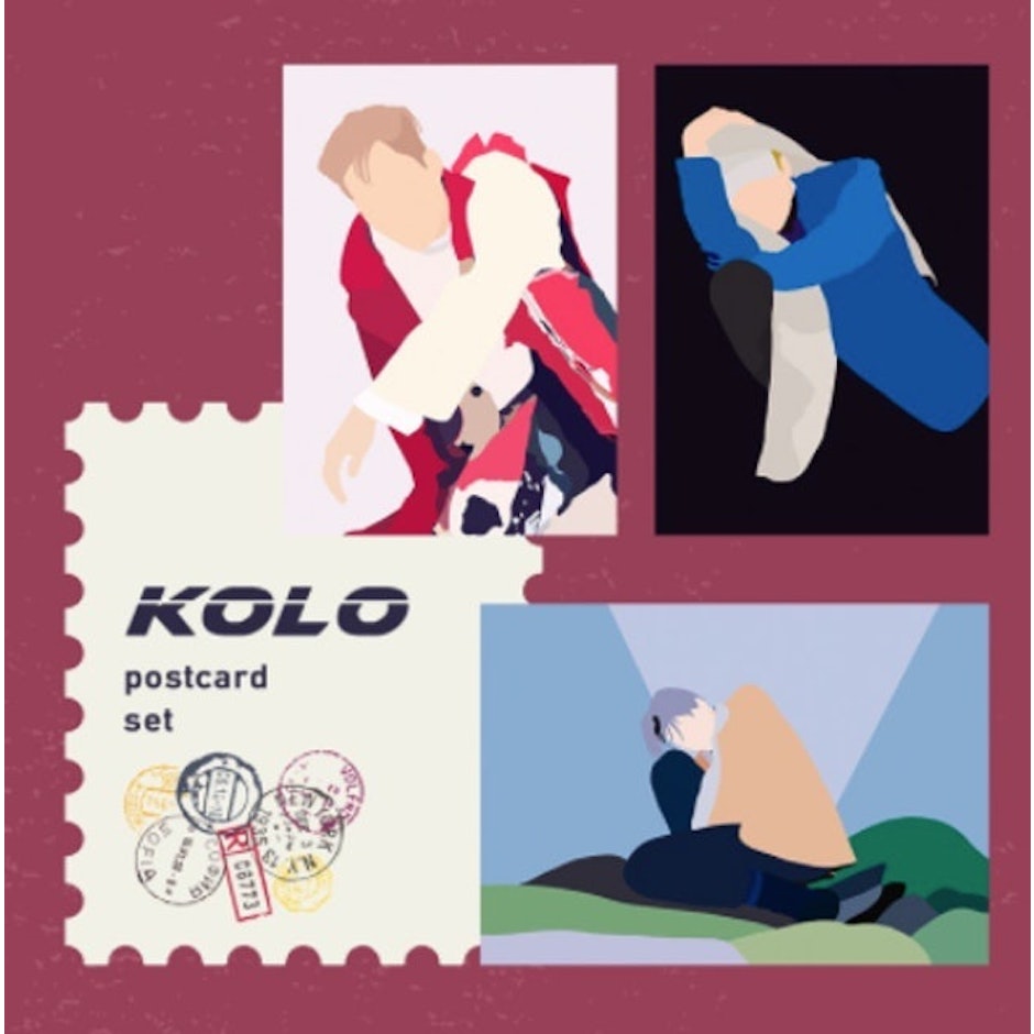 another.bloom Kai KOLO Postcard Set translation missing: id.activerecord.decorators.item_part_image/alt
