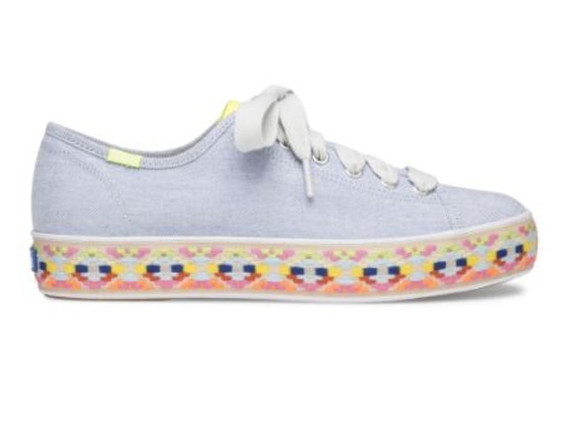 Keds Rifle Paper Co. Triple Kick Rosalie Embroidered Jute 3のサムネイル