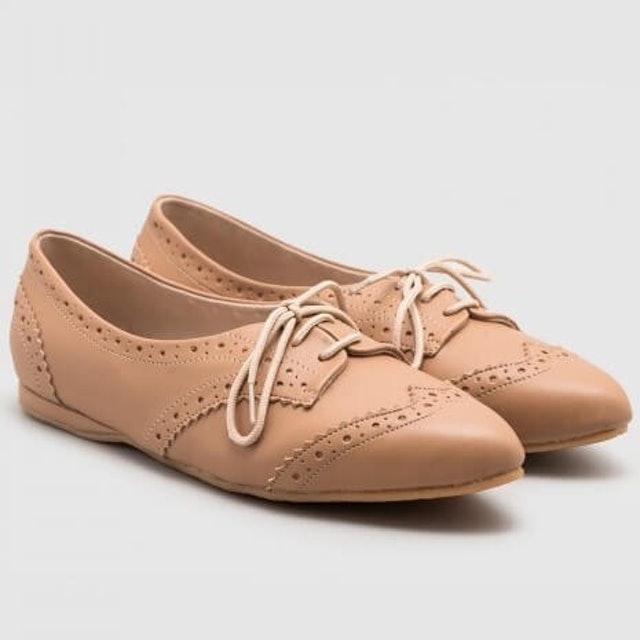 Adorable Projects  Lidea Light Brown Flatshoes 1