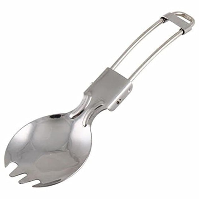 Stainless Steel Foldable Spoon and Fork 1