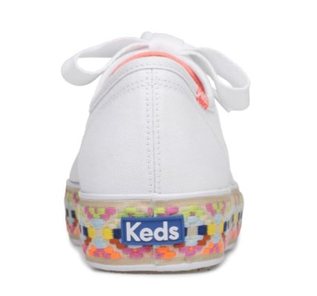 Keds Rifle Paper Co. Triple Kick Rosalie Embroidered Jute 2のサムネイル