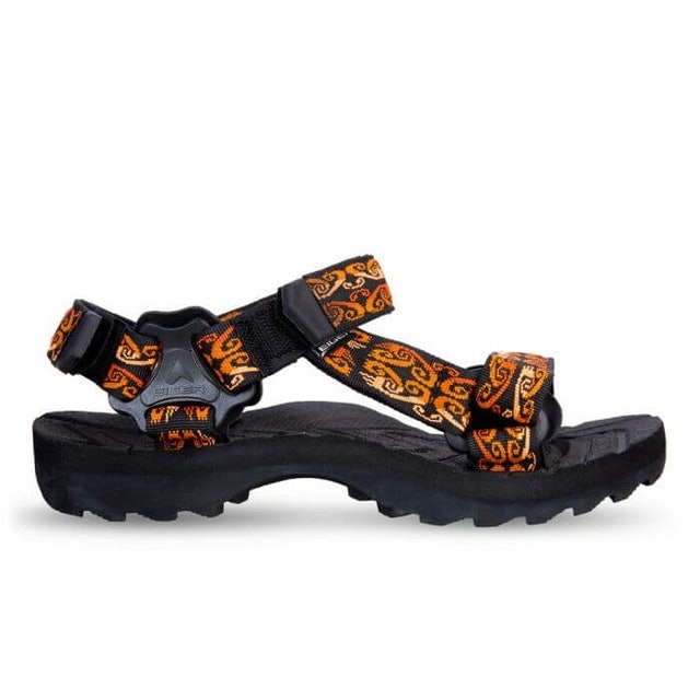 Eiger  Ugimba Roll Strap Pattern 1 Sandals - Orange 1