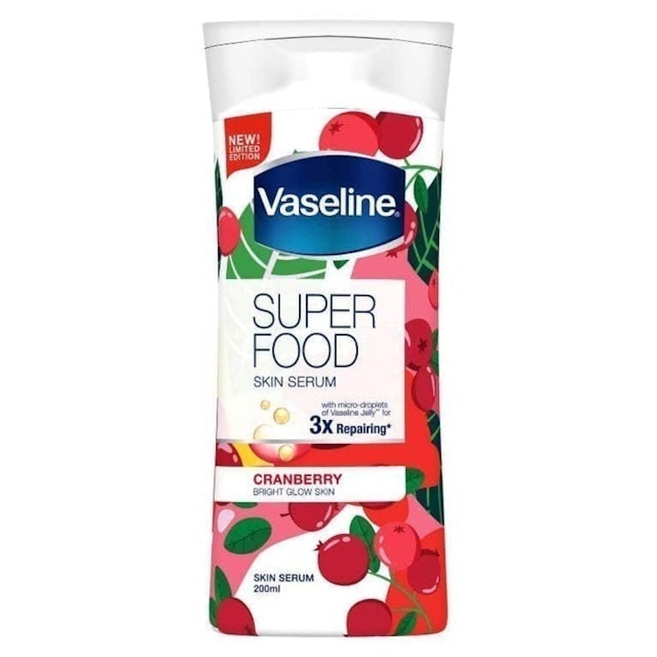 Unilever Vaseline Superfood Skin Serum Cranberry Limited Edition  translation missing: id.activerecord.decorators.item_part_image/alt