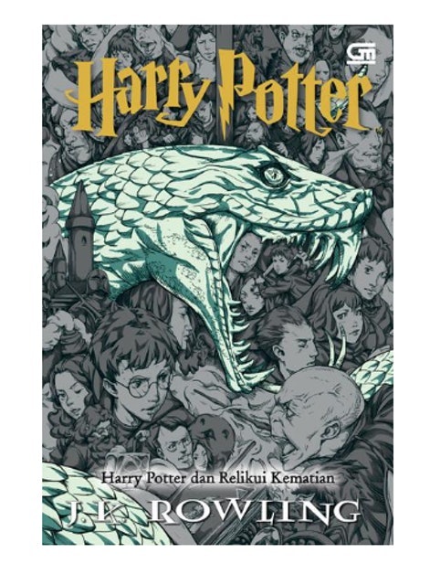 J.K. Rowling Harry Potter dan Relikui Kematian (Harry Potter and the Deathly Hallows) - Cover Baru 1