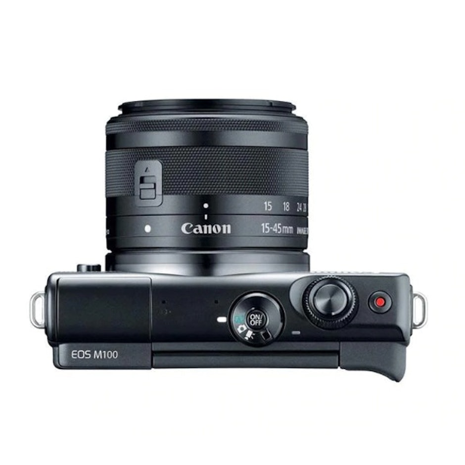 Canon  EOS M100 Kit  translation missing: id.activerecord.decorators.item_part_image/alt