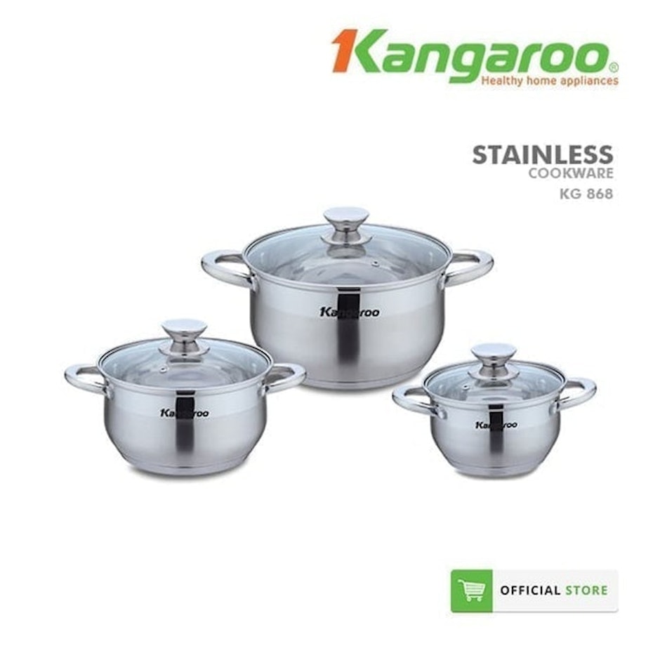 Kangaroo Stainless Cookware  translation missing: id.activerecord.decorators.item_part_image/alt