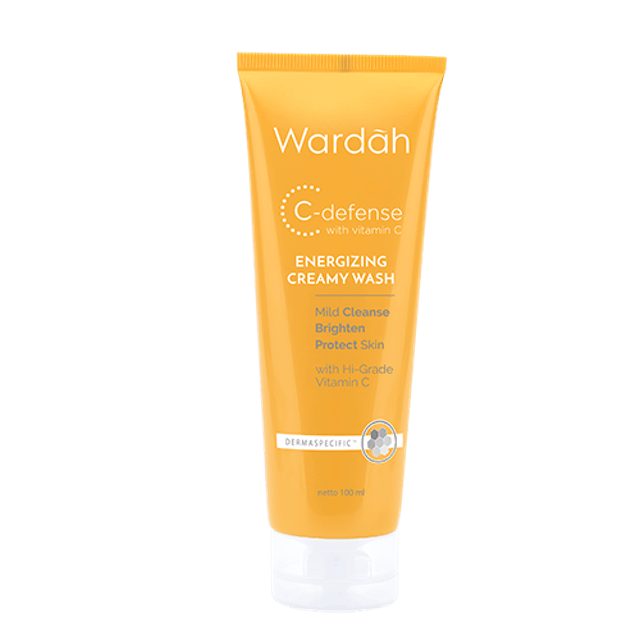 Wardah  C-Defense Energizing Creamy Wash 1
