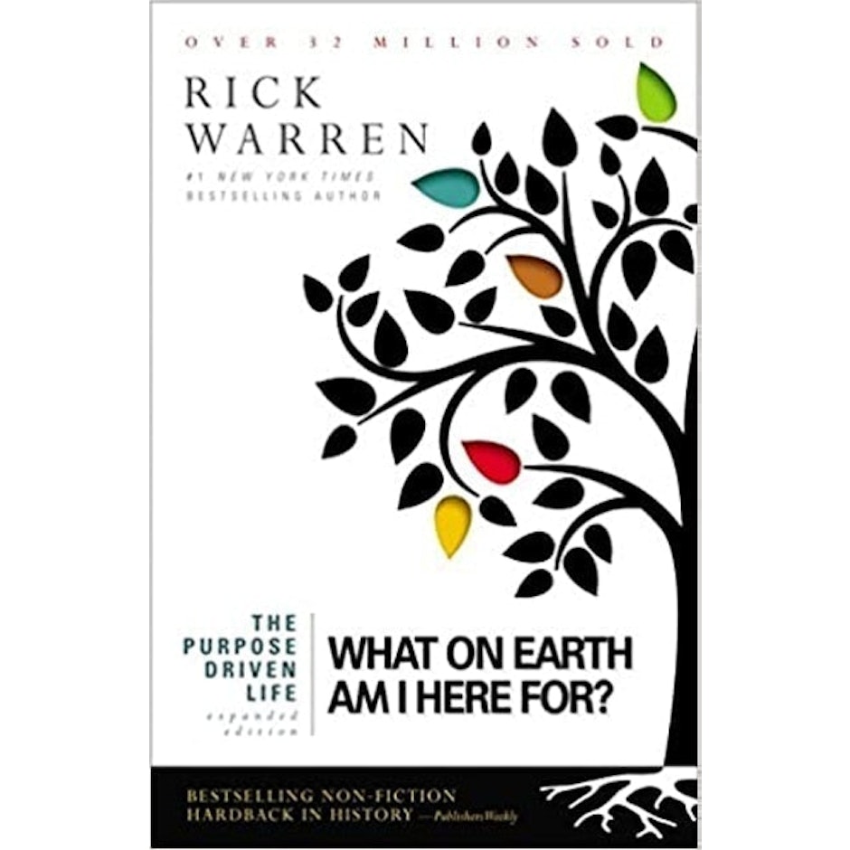 Rick Warren The Purpose Driven Life: What on Earth Am I Here For translation missing: id.activerecord.decorators.item_part_image/alt