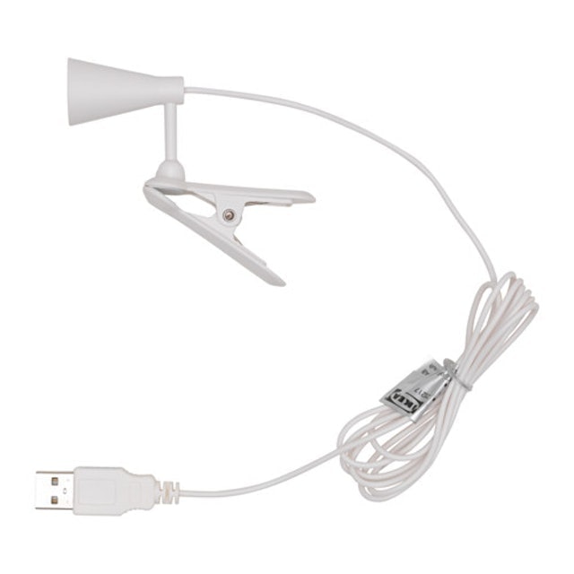 IKEA VARVA Lampu USB LED Putih 1