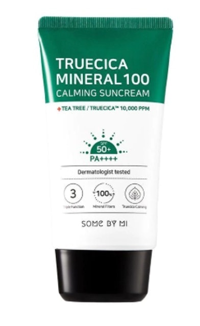 Some By Mi  Truecica Mineral 100 Calming Suncream SPF50+/PA++++ 1