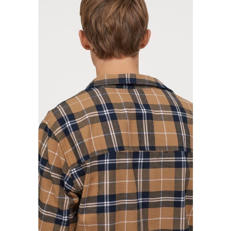 H&M Cotton Flannel Shirt translation missing: id.activerecord.decorators.item_part_image/alt