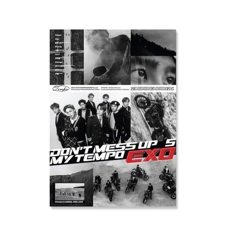 SM Entertainment EXO The 5th Album 'DON'T MESS UP MY TEMPO' translation missing: id.activerecord.decorators.item_part_image/alt
