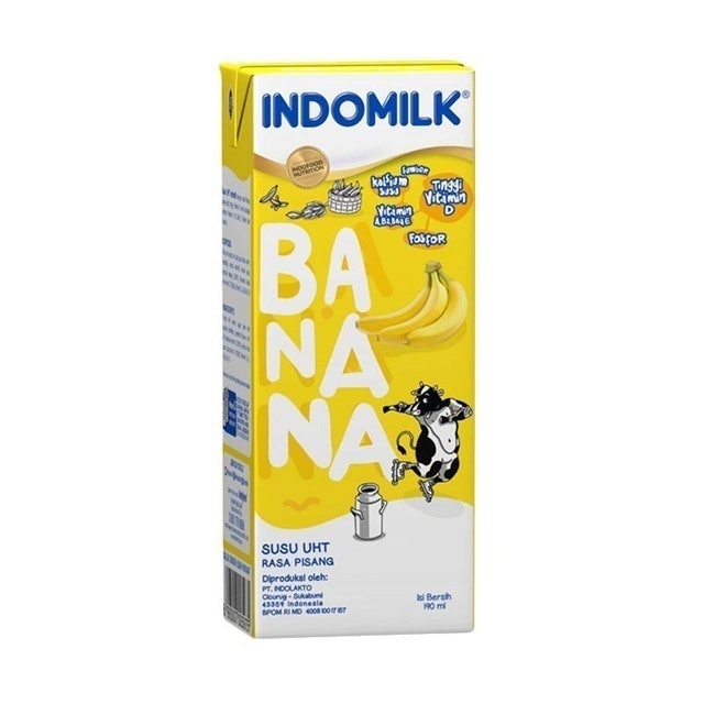 Indomilk  Susu UHT Banana Blast 1