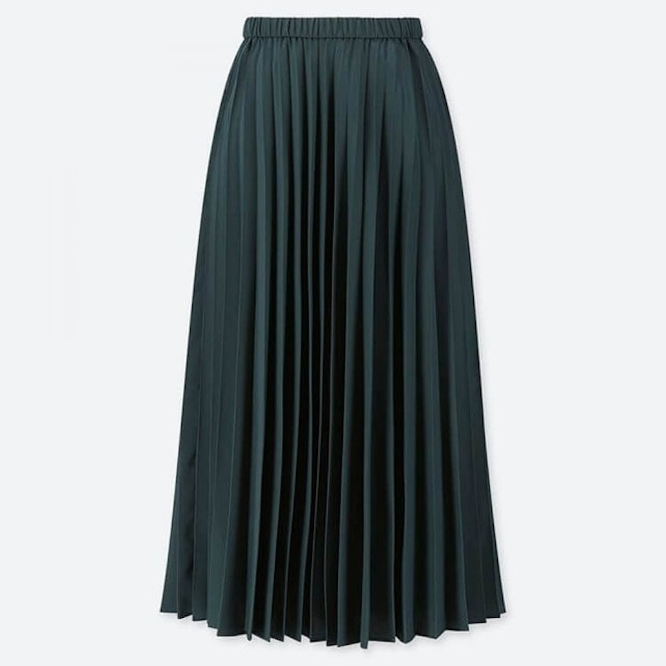 Uniqlo  Women Pleated Long Skirt translation missing: id.activerecord.decorators.item_part_image/alt