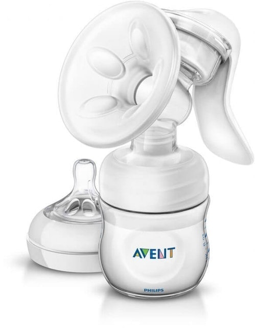 Philips Avent Manual Breast Pump with Bottle  1