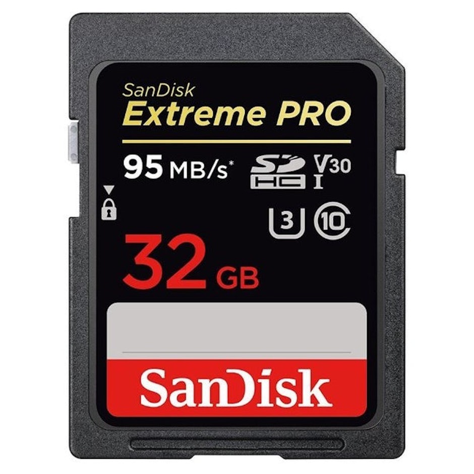 SanDisk  Extreme PRO® SDHC 32 GB 95 MB/S translation missing: id.activerecord.decorators.item_part_image/alt