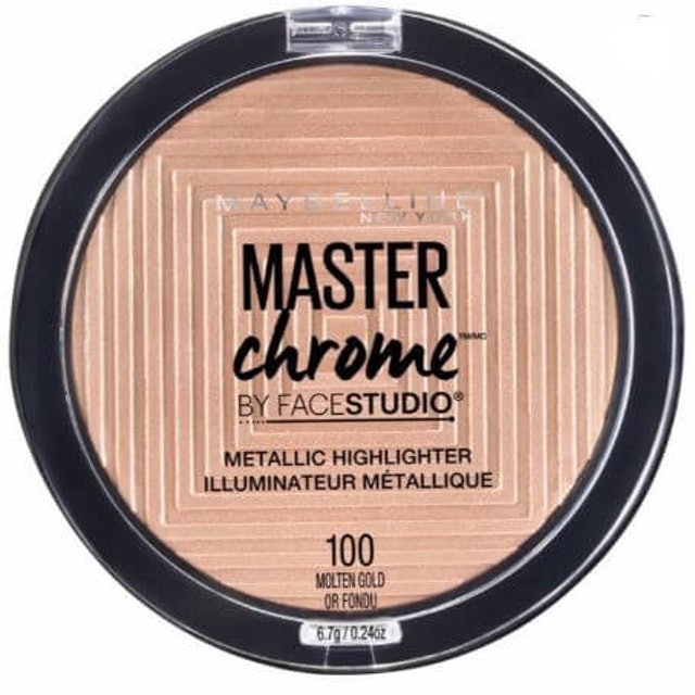 Maybelline  Facestudio Master Chrome Metallic Highlighter Makeup 1