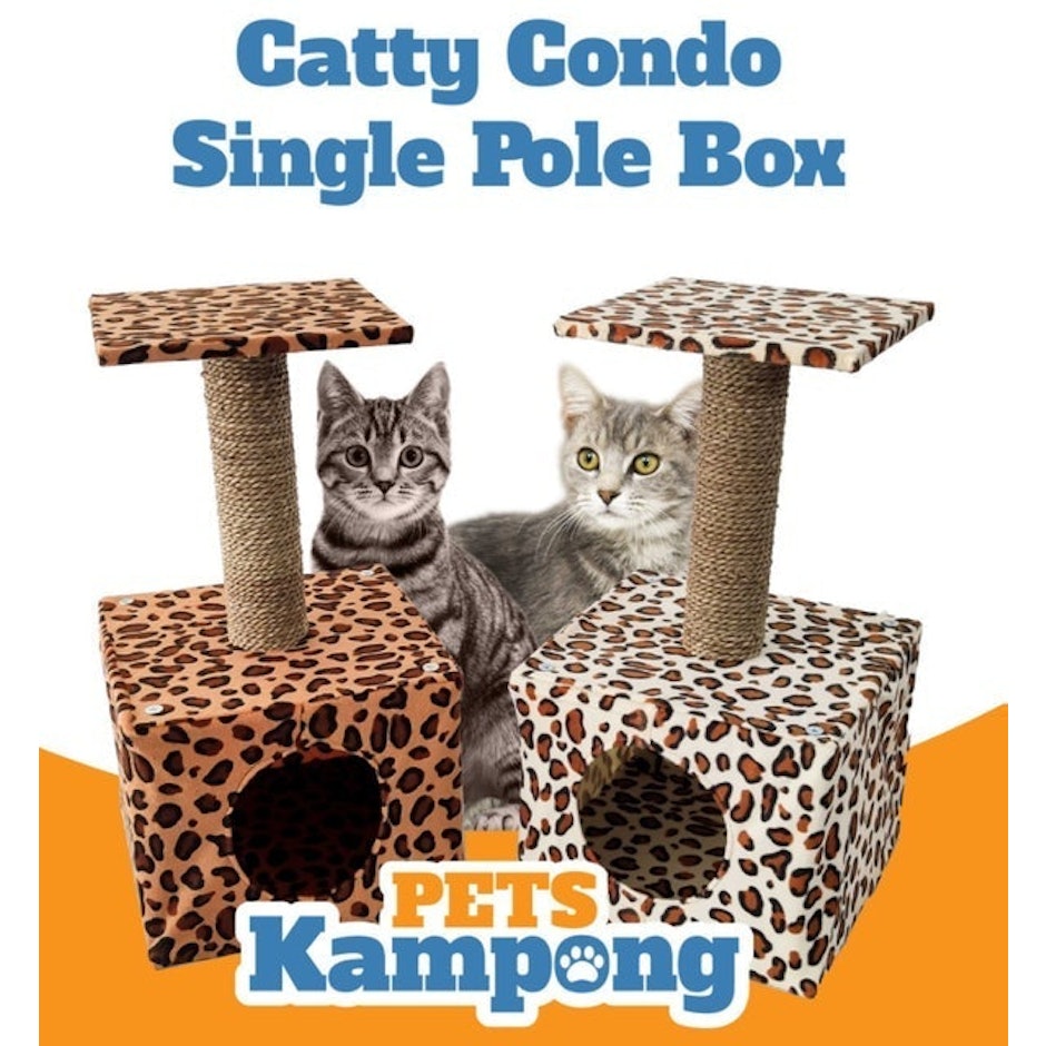 Opo CAT Cat Condo Single Pole Box translation missing: id.activerecord.decorators.item_part_image/alt