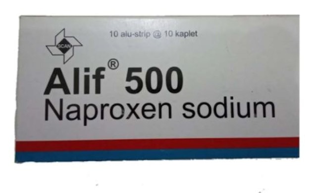 Scan Alif 500 Naproxen sodium 1
