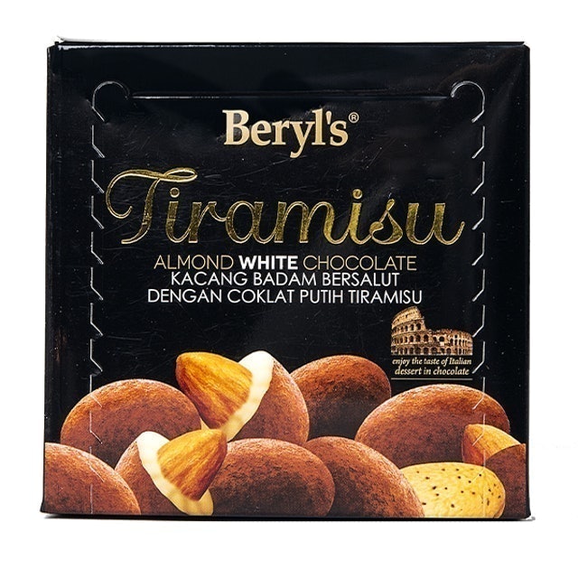 Beryl's Tiramisu Almond White Chocolate 65G 1