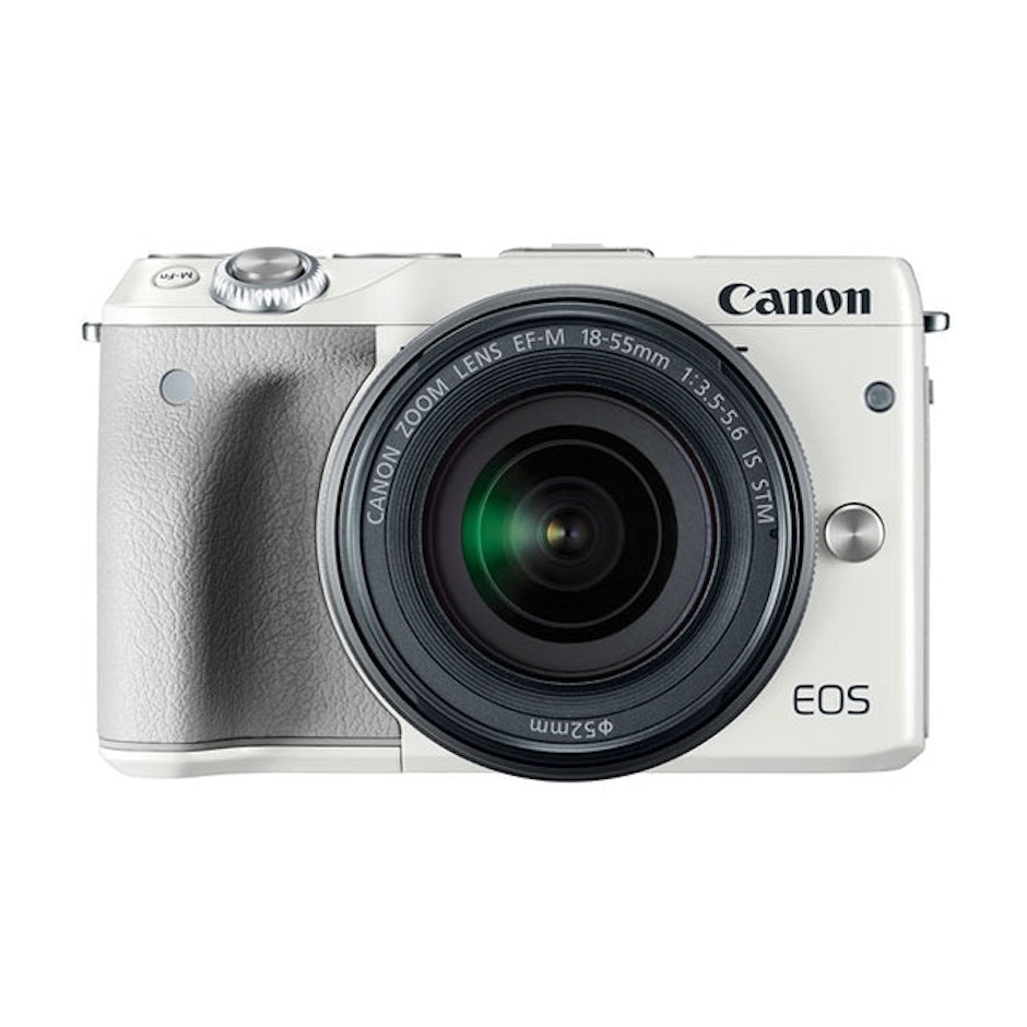 Canon EOS M3 EF-M 18-55mm IS STM Kit White translation missing: id.activerecord.decorators.item_part_image/alt