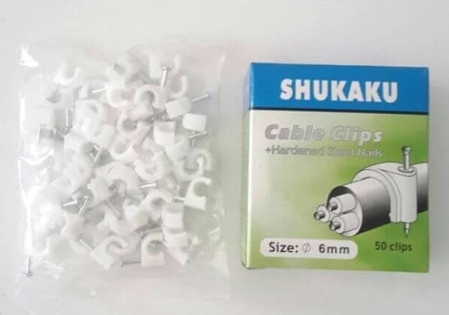 Shukaku  Cable Clip + Hardened Steel Nails 1
