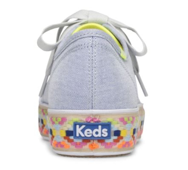 Keds Rifle Paper Co. Triple Kick Rosalie Embroidered Jute 4のサムネイル