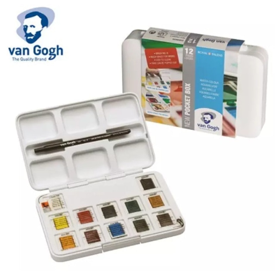Van Gogh  Watercolour Pocket Box  translation missing: id.activerecord.decorators.item_part_image/alt
