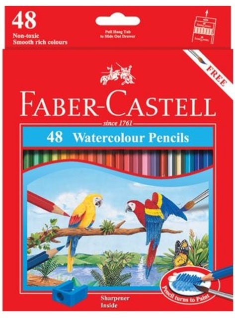 Faber-Castell  48 Watercolour Pencil 1
