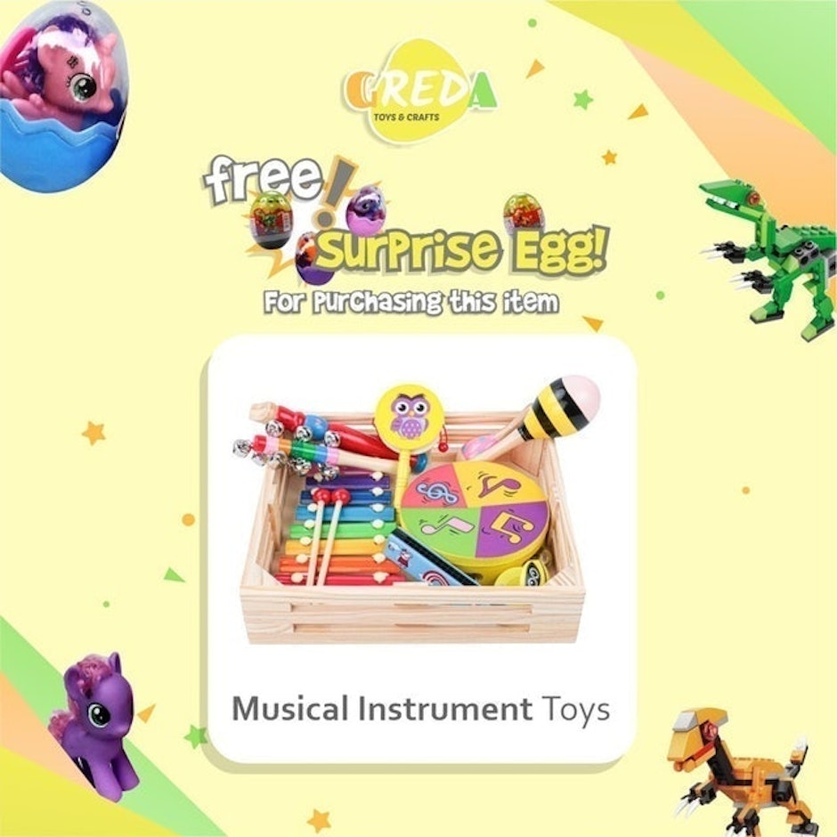 Greda  Musical Instrument Toys translation missing: id.activerecord.decorators.item_part_image/alt