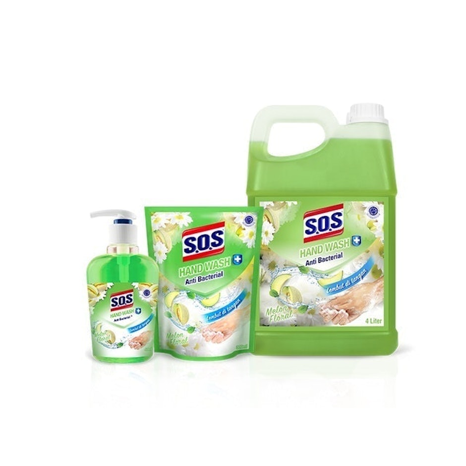 SOS  Hand Soap Fragrance Anti Bacterial - Melon translation missing: id.activerecord.decorators.item_part_image/alt