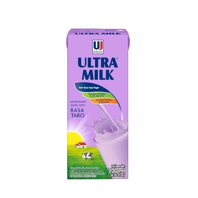 Ultra Jaya Ultra Milk Rasa Taro 1