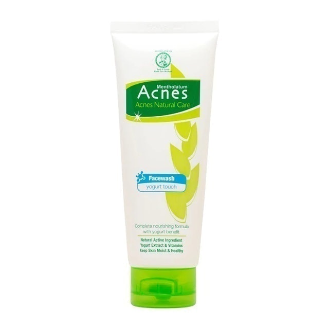Rohto Acnes Natural Care Facewash Yogurt Touch 1