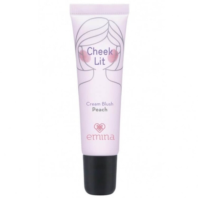 Emina  Cheek Lit Cream Blush Peach 1