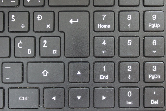 Touchpad dan keypad numerik, makin nyaman saat bekerja
