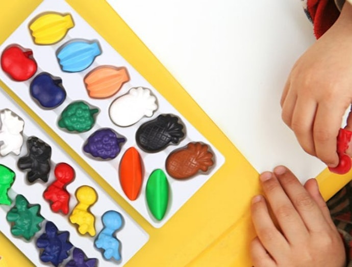 Beeswax crayons, pilihan sempurna untuk anak kecil