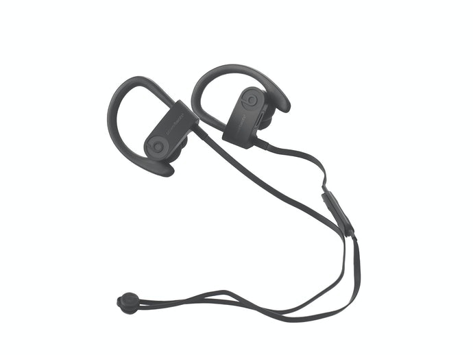 Earphone kanan dan kiri yang terintegrasi, cocok sebagai earphone Bluetooth pertama