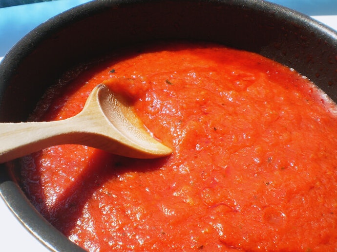 Cara penyimpanan sisa saus tomat dalam freezer