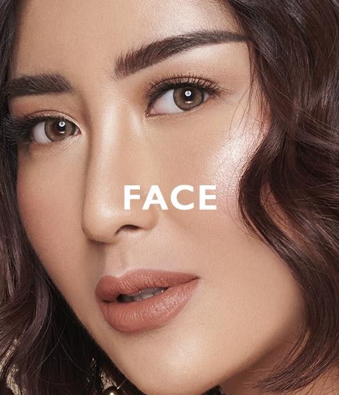 Face, sejumlah produk untuk riasan wajah tampak flawless