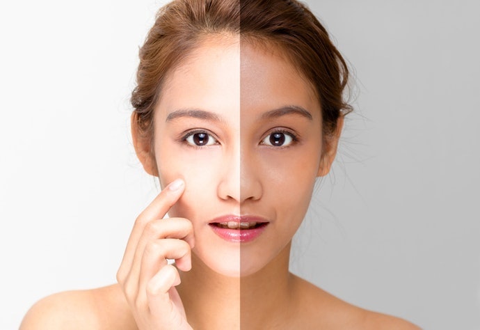 Untuk mencerahkan wajah, pilih produk dengan kandungan bahan pencerah aktif